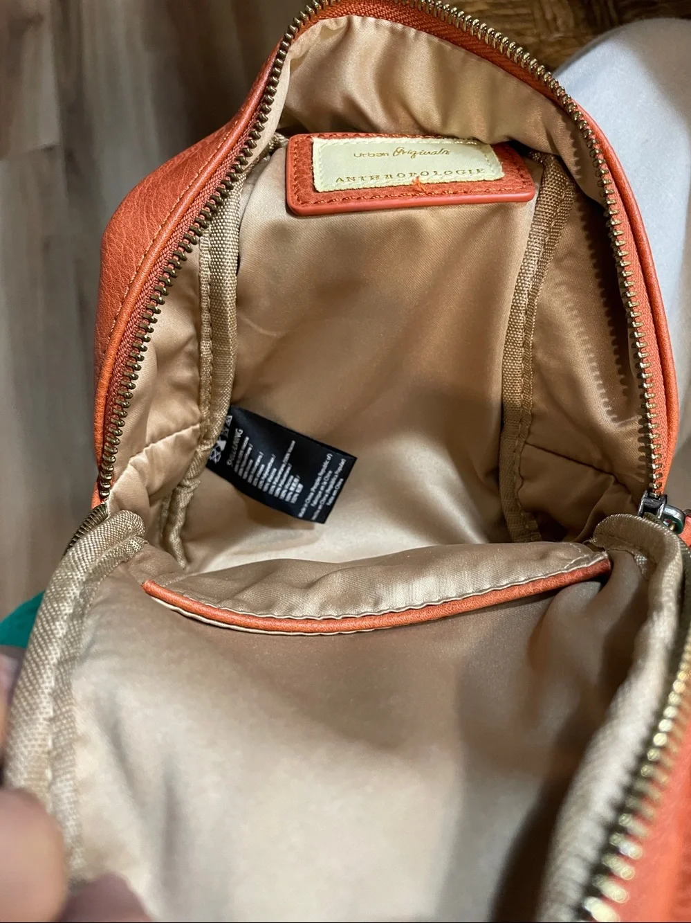 Anthropologie stylish rust